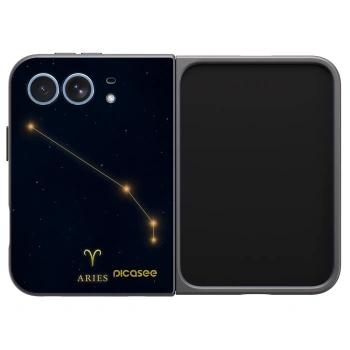 Picasee husă neagră din silicon pentru Apple iPhone Duo - ARIES