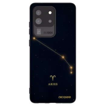 Picasee husă neagră din silicon pentru Samsung Galaxy S20 Ultra 5G G988F - ARIES