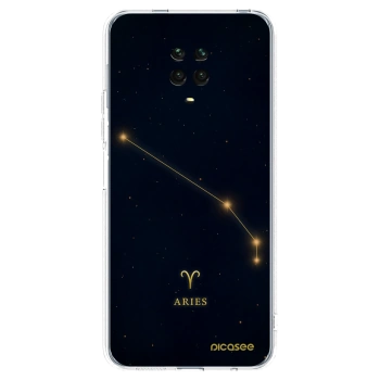 Picasee husă transparentă din silicon pentru Xiaomi Redmi Note 9 Pro - ARIES