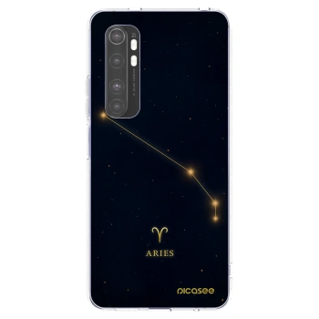 Picasee husă transparentă din silicon pentru Xiaomi Mi Note 10 Lite - ARIES