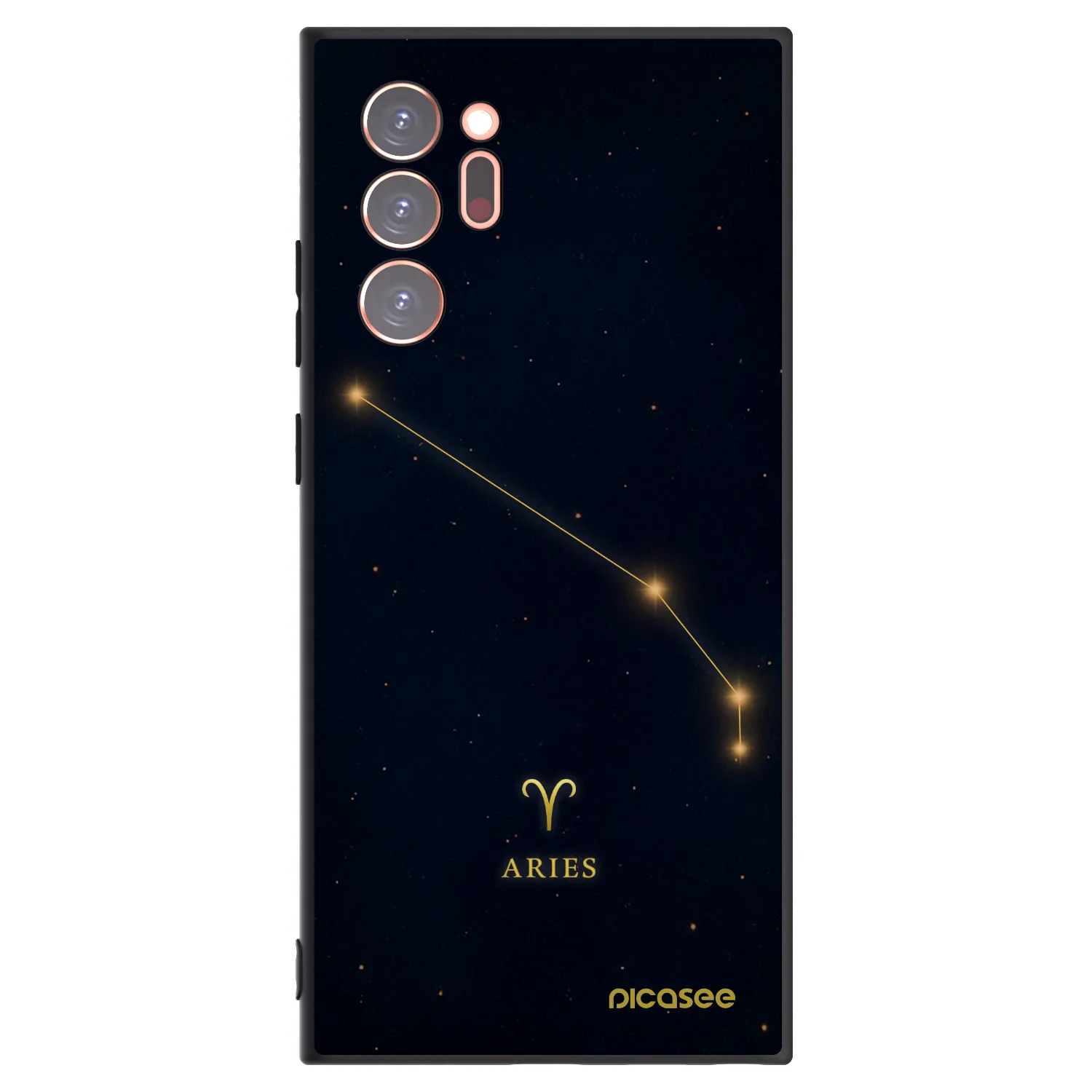 Picasee husă neagră din silicon pentru Samsung Galaxy Note 20 Ultra - ARIES