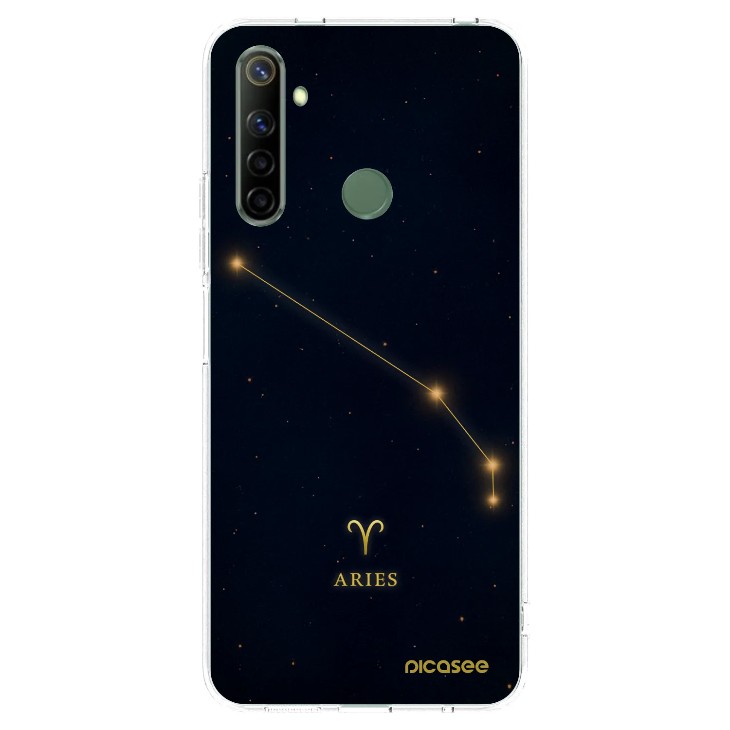 Picasee husă transparentă din silicon pentru Realme 6i - ARIES