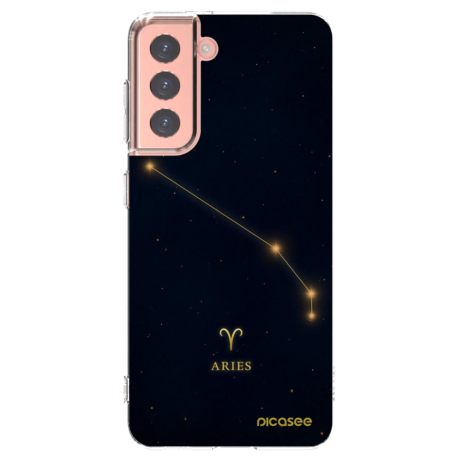 Picasee husă transparentă din silicon pentru Samsung Galaxy S21 5G G991B - ARIES