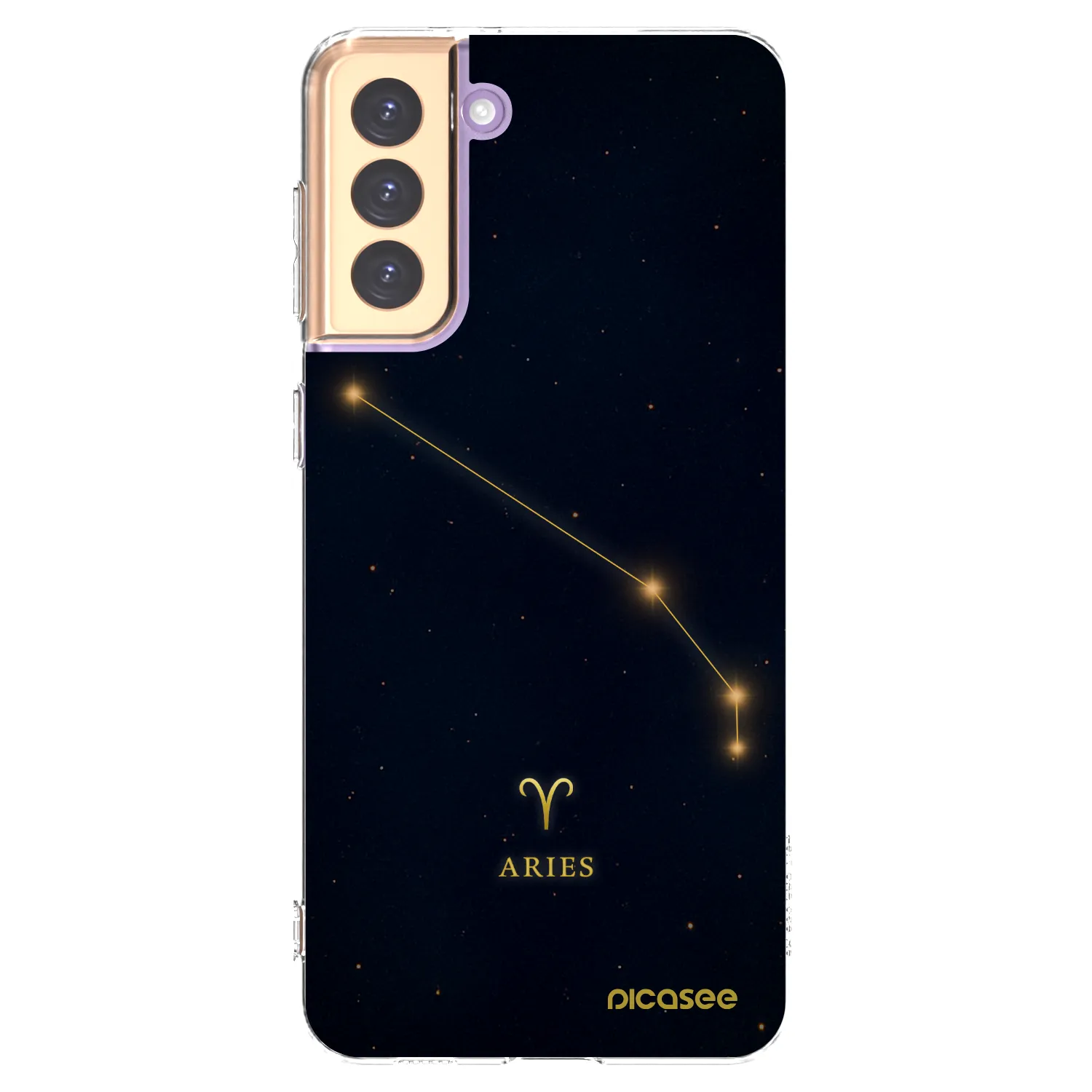 Picasee husă transparentă din silicon pentru Samsung Galaxy S21+ 5G G996F - ARIES