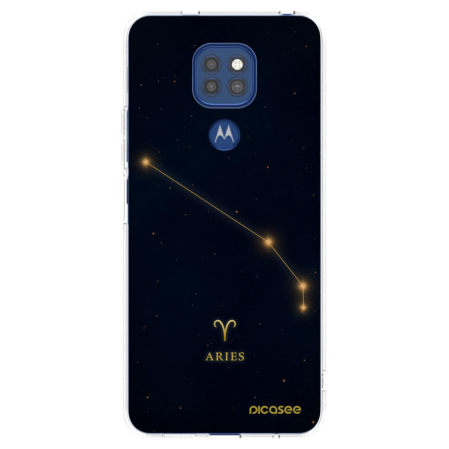 Picasee husă transparentă din silicon pentru Motorola Moto G9 Play - ARIES