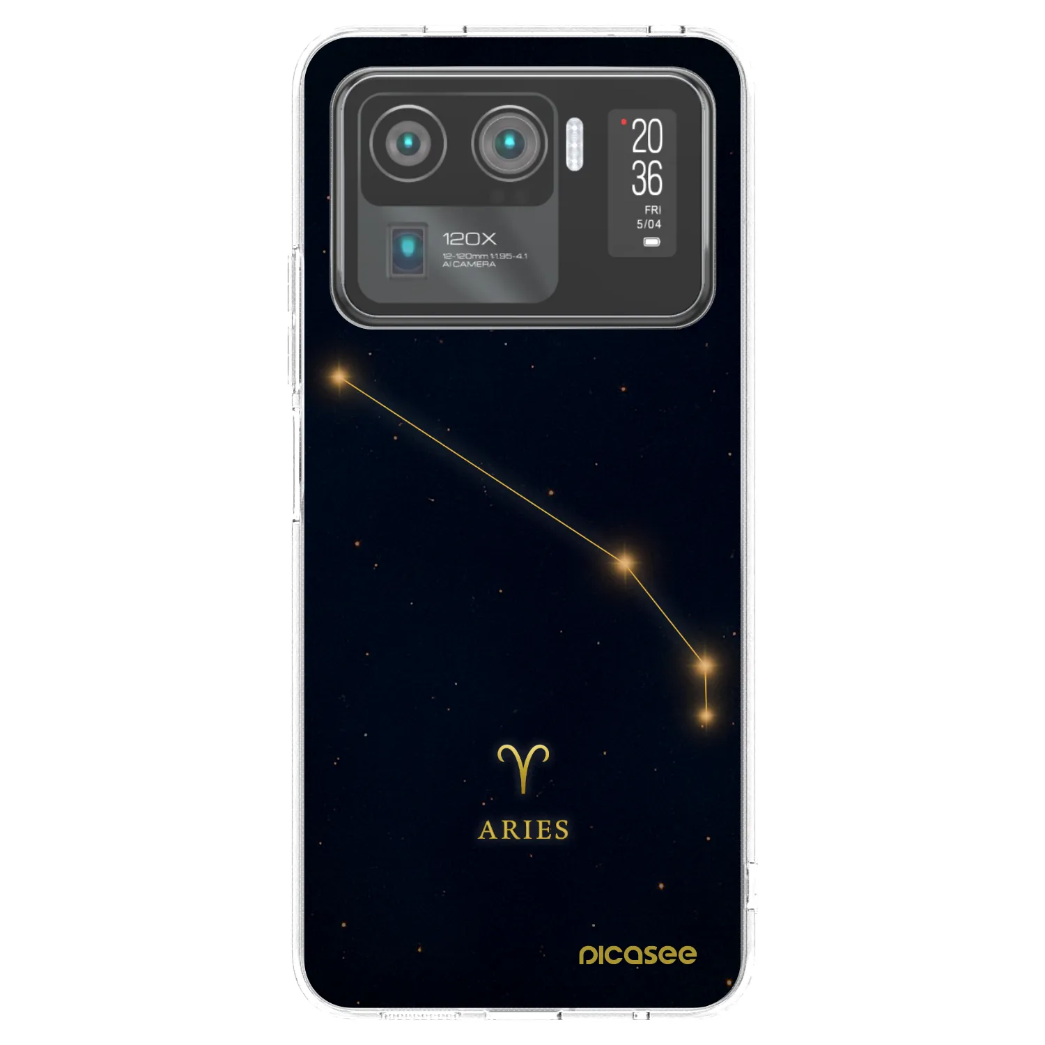 Picasee husă transparentă din silicon pentru Xiaomi Mi 11 Ultra - ARIES