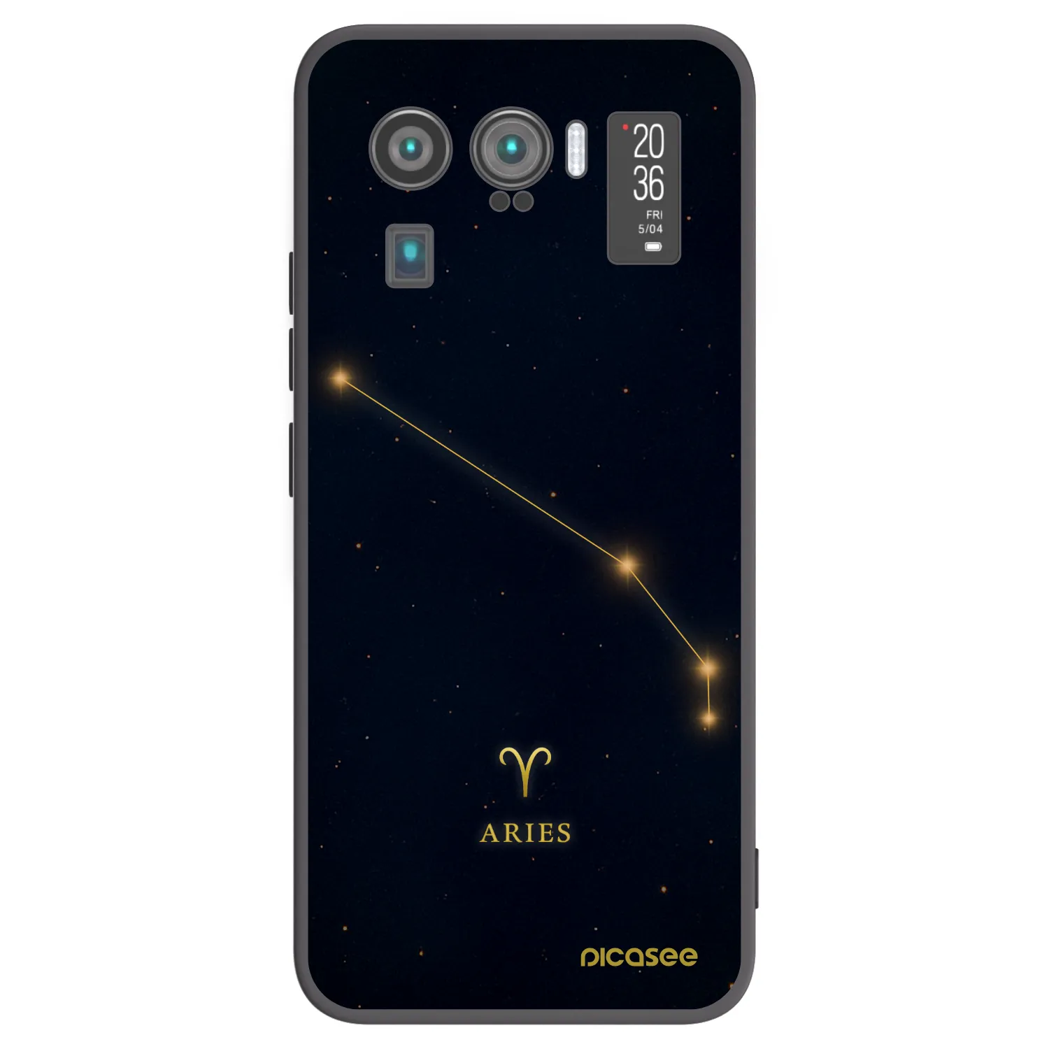 Picasee husă neagră din silicon pentru Xiaomi Mi 11 Ultra - ARIES