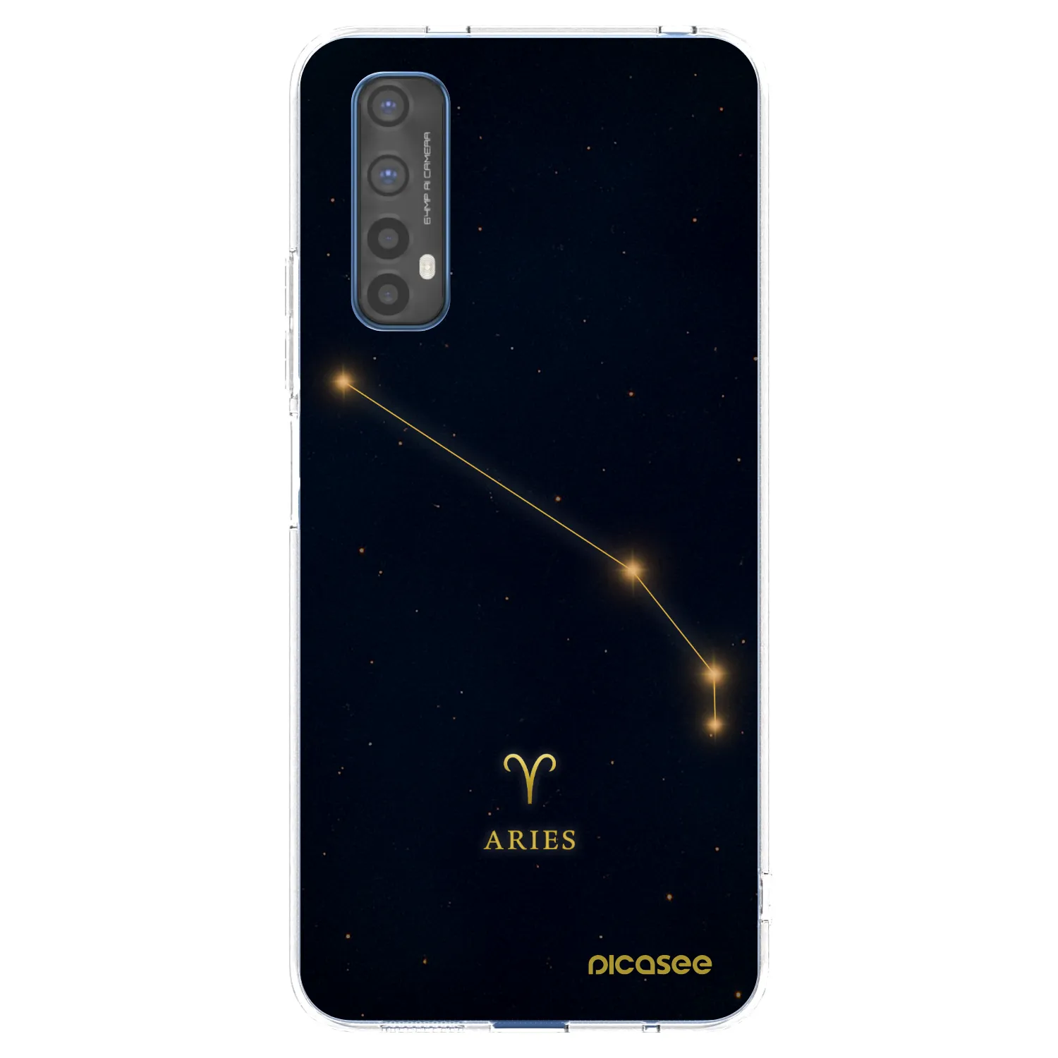 Picasee husă transparentă din silicon pentru Realme 7 - ARIES