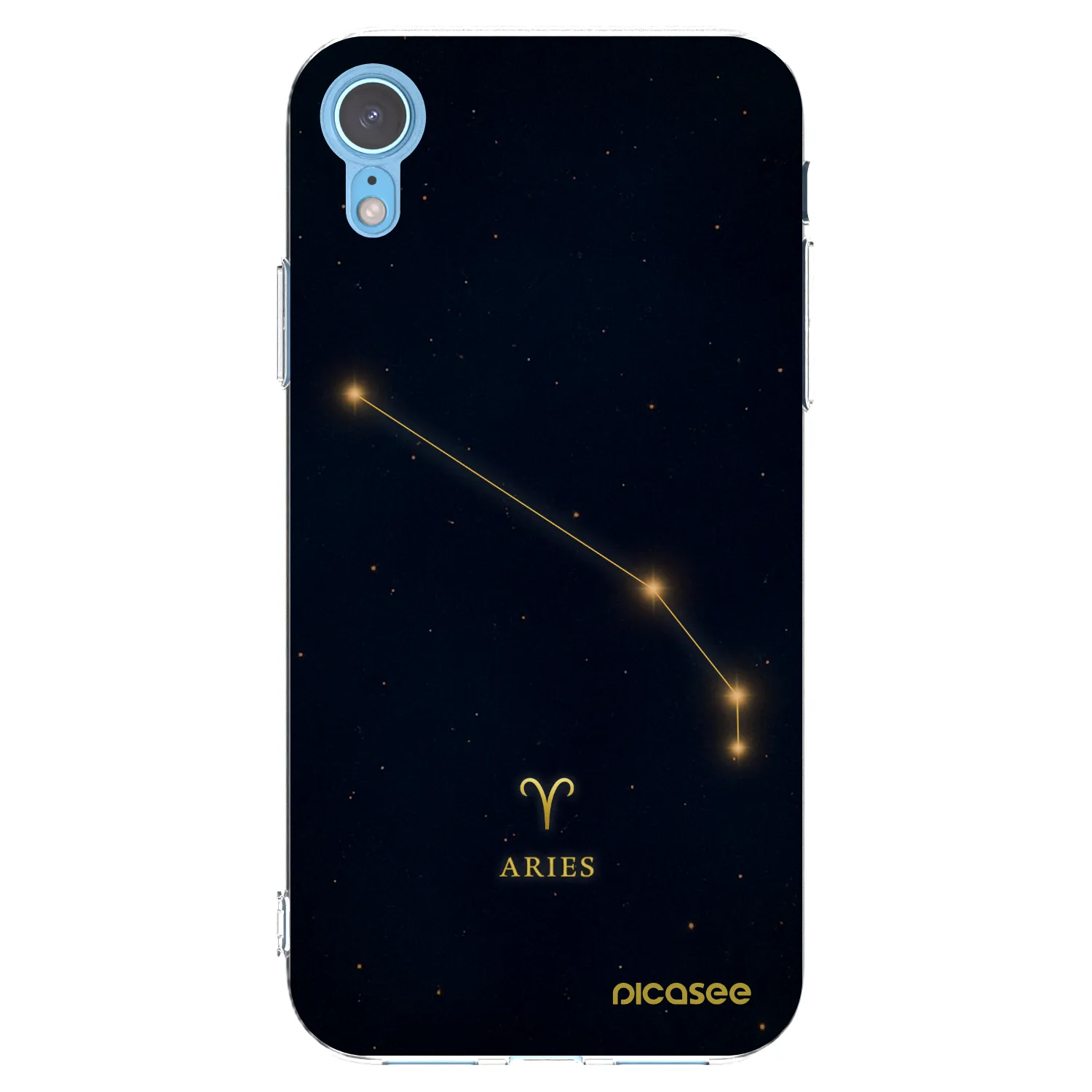 Picasee husă transparentă din silicon pentru Apple iPhone XR - ARIES