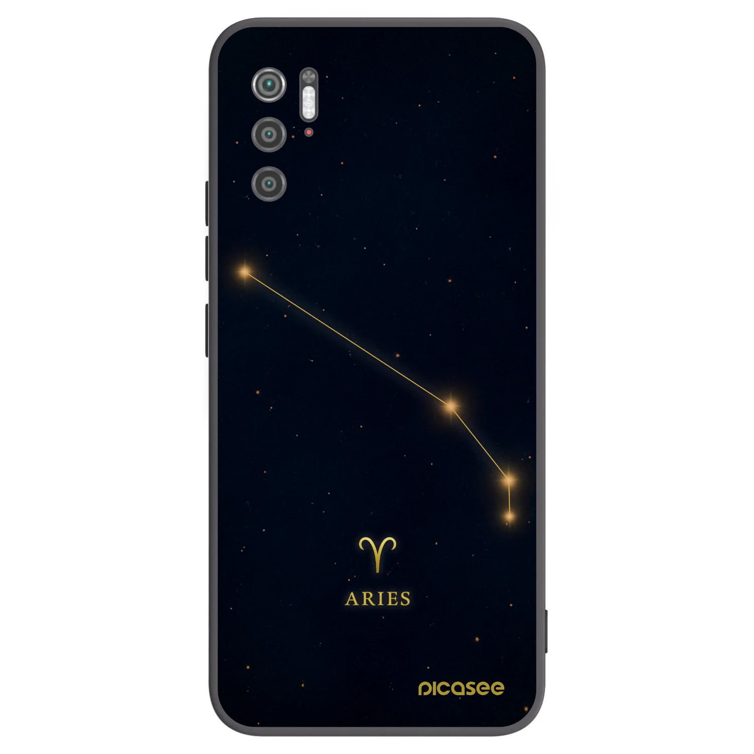 Picasee husă neagră din silicon pentru Xiaomi Poco M3 Pro 5G - ARIES