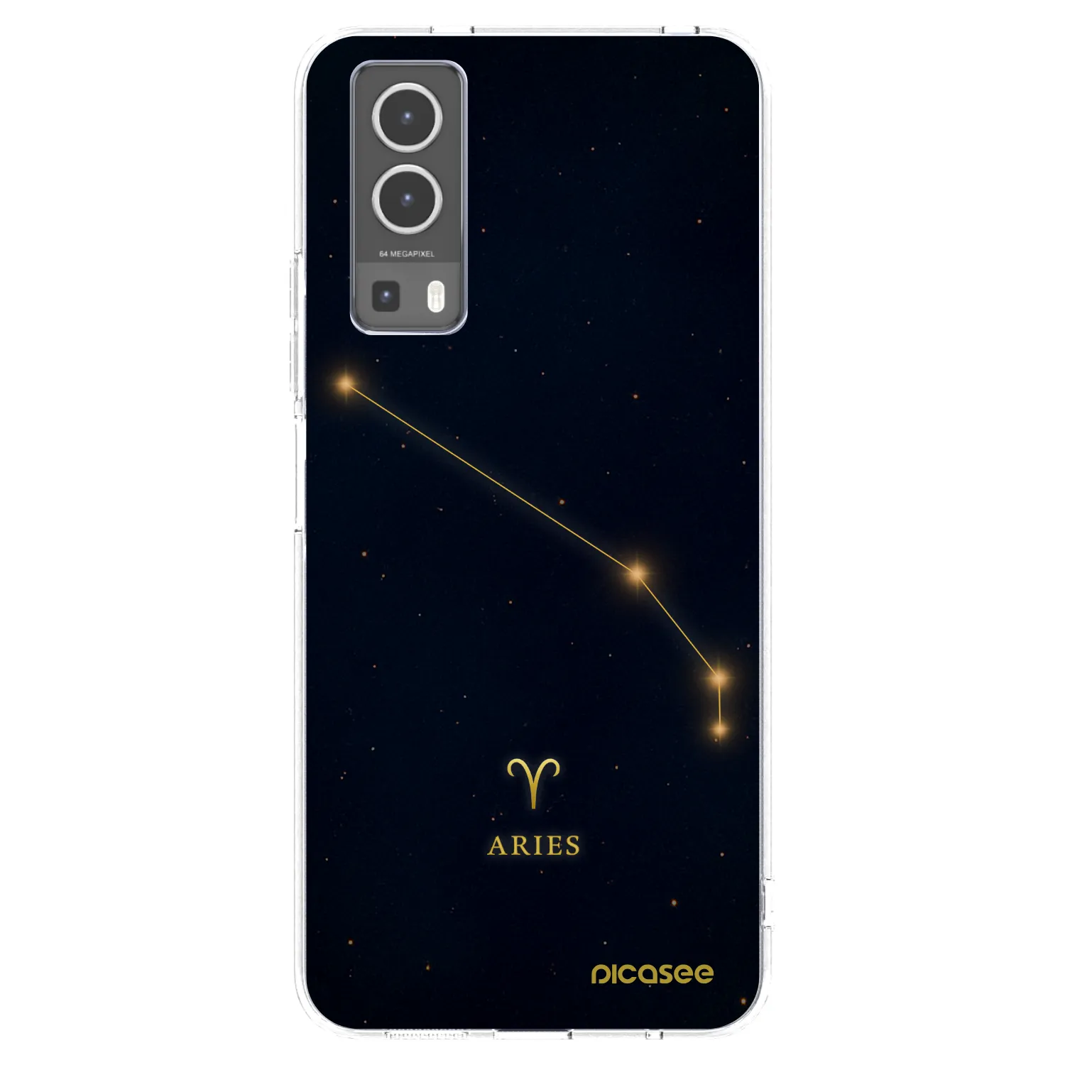 Picasee husă transparentă din silicon pentru Vivo Y72 5G - ARIES