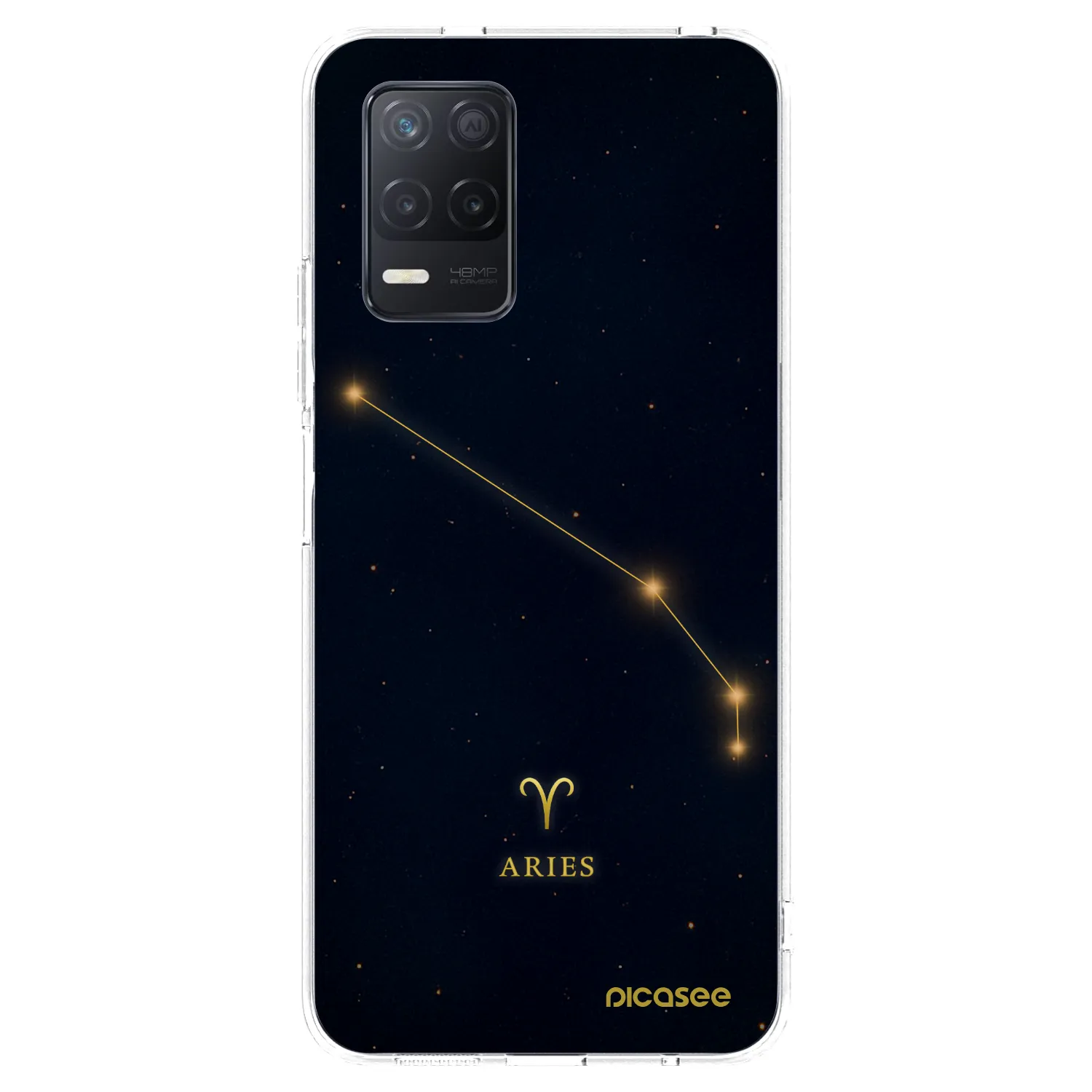 Picasee husă transparentă din silicon pentru Realme 8 5G - ARIES
