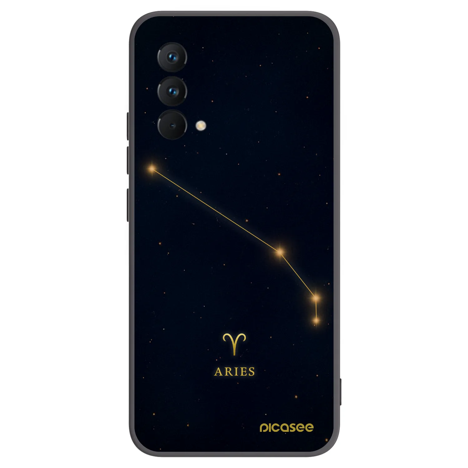 Picasee husă neagră din silicon pentru Realme GT Master Edition 5G - ARIES
