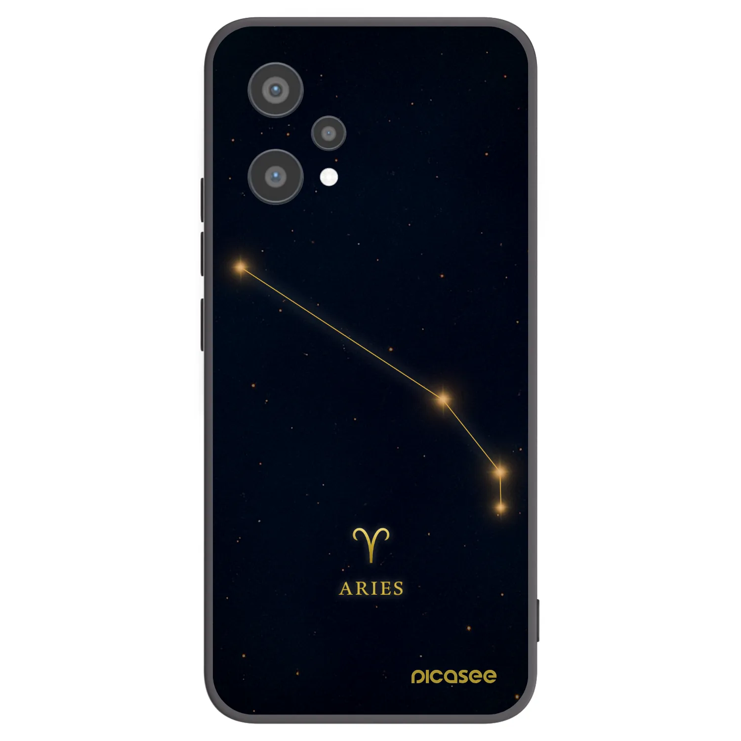 Picasee husă neagră din silicon pentru Realme 9 Pro 5G - ARIES