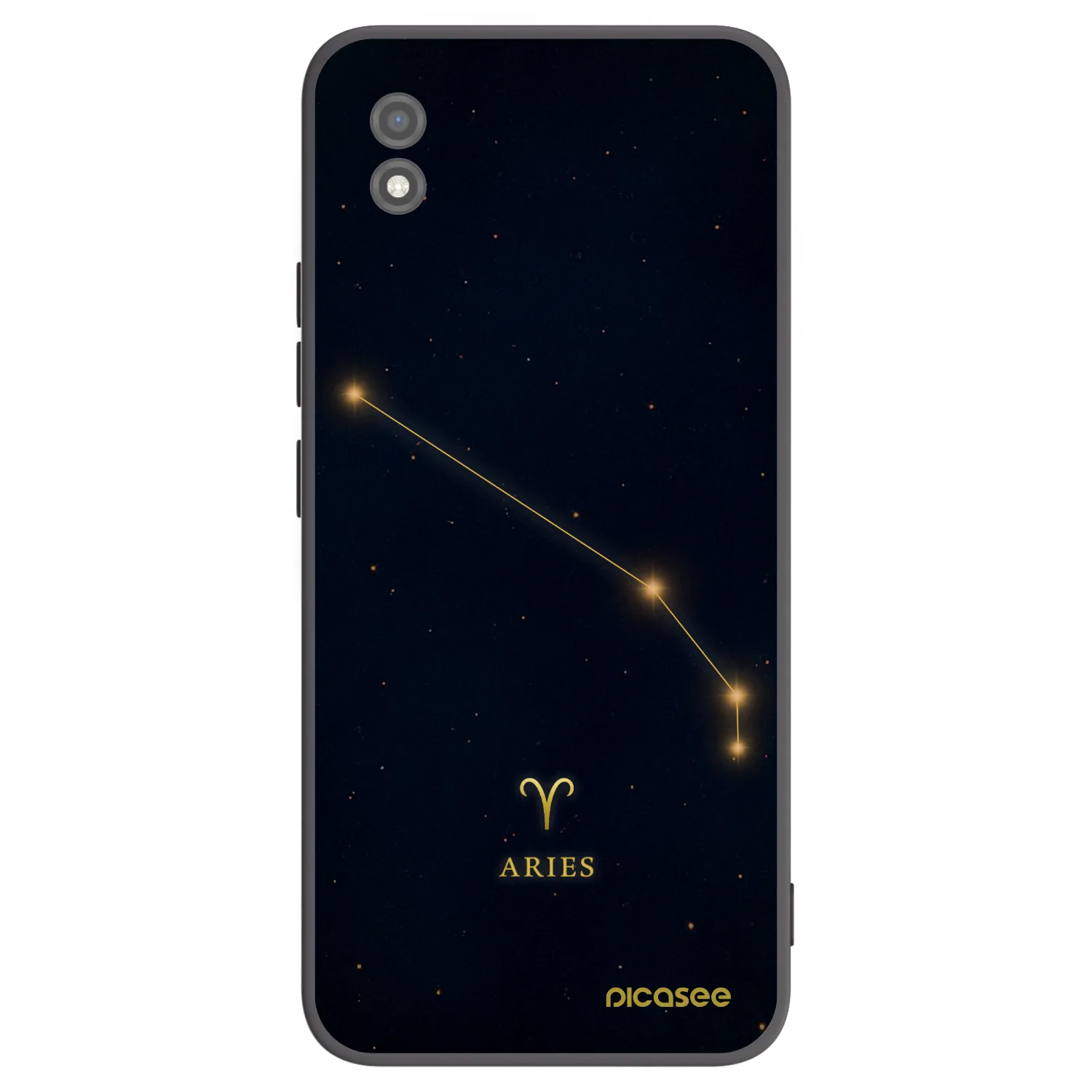 Picasee husă neagră din silicon pentru Realme C11 (2021) - ARIES