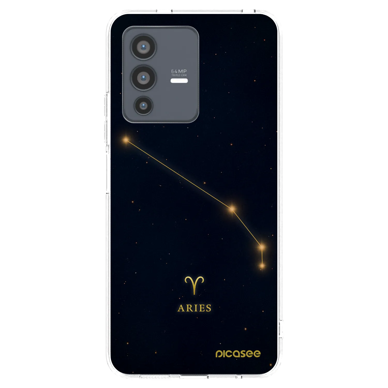 Picasee husă transparentă din silicon pentru Vivo V23 5G - ARIES