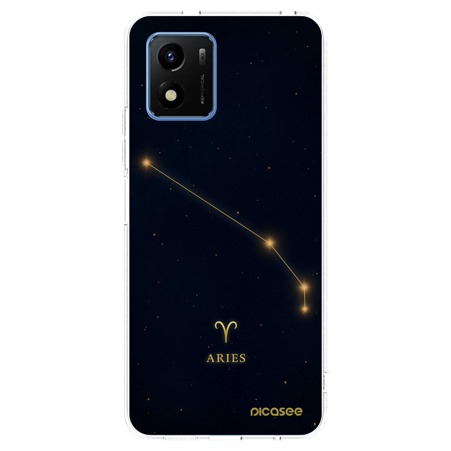 Picasee husă transparentă din silicon pentru Vivo Y01 - ARIES