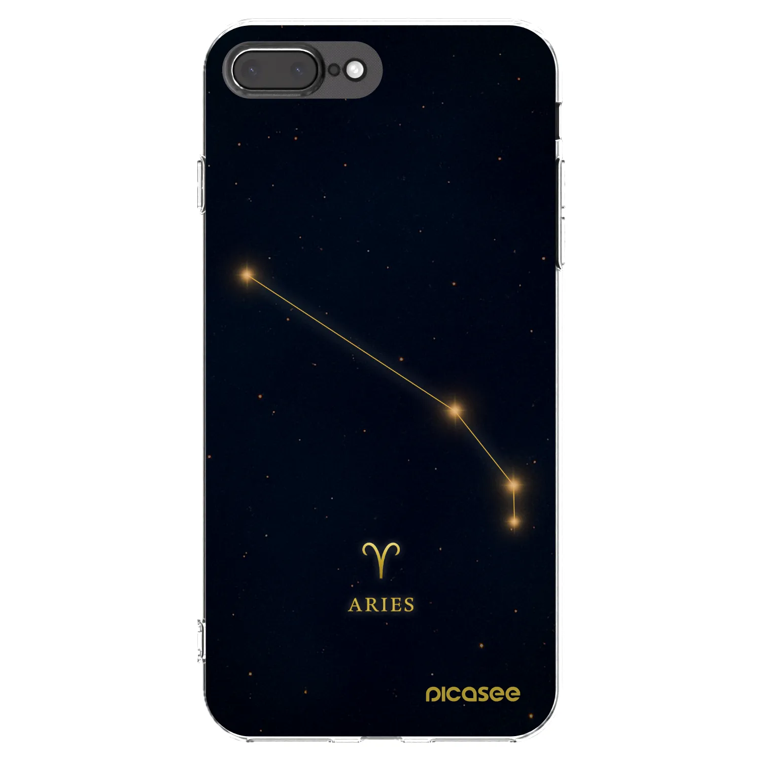 Picasee husă transparentă din silicon pentru Apple iPhone 8 Plus - ARIES