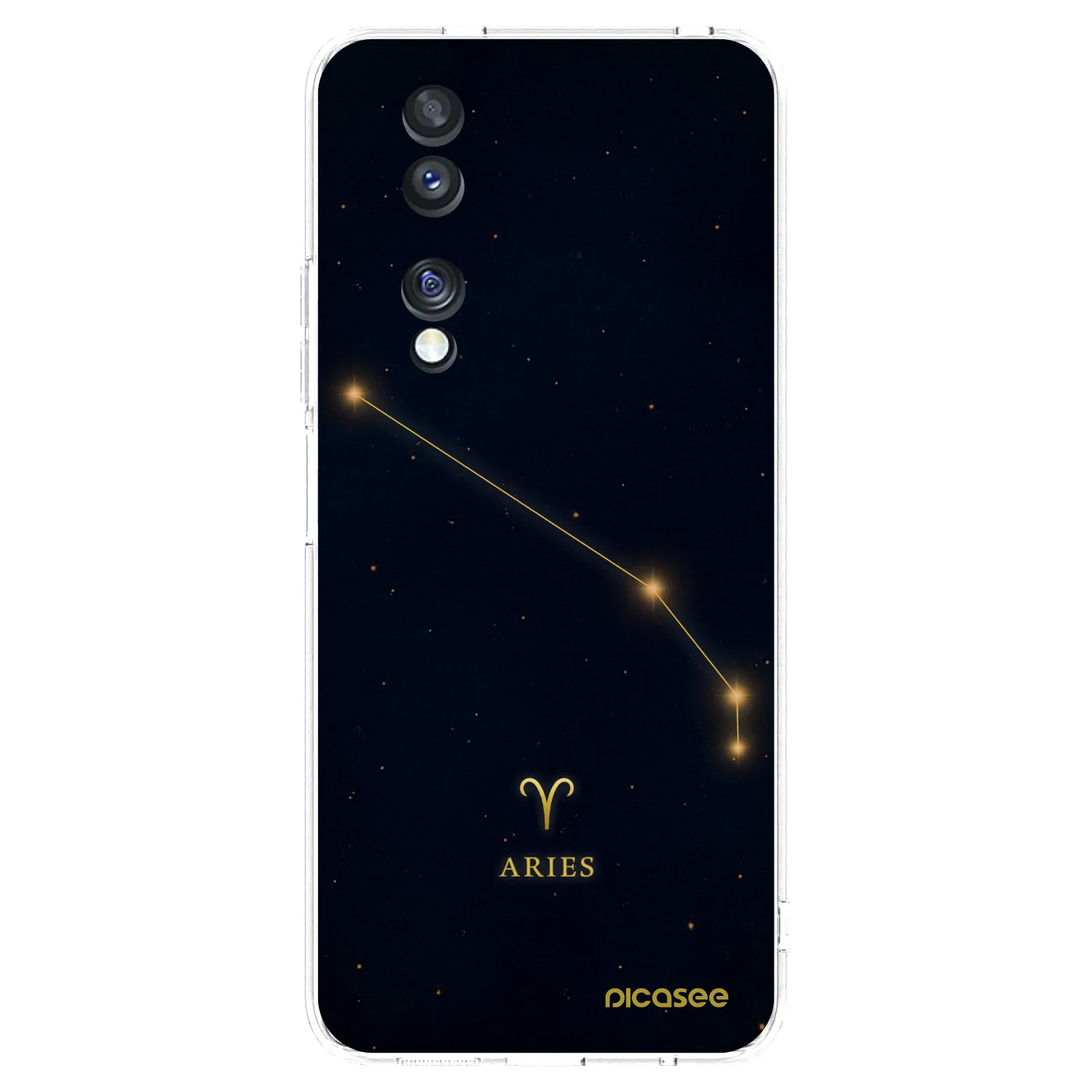 Picasee husă transparentă din silicon pentru Honor 70 - ARIES