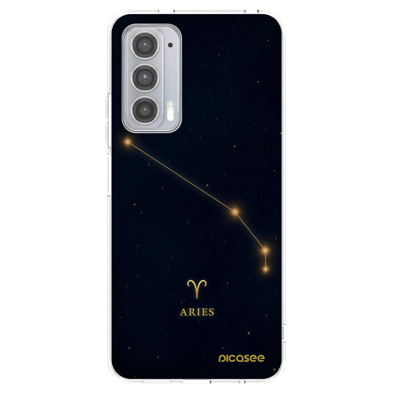 Picasee husă transparentă din silicon pentru Motorola Edge 20 - ARIES