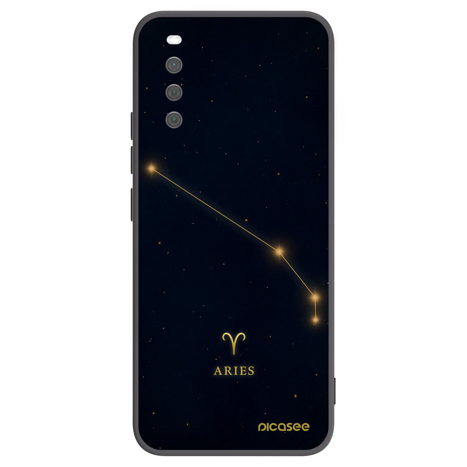 Picasee husă neagră din silicon pentru Sony Xperia 10 III - ARIES