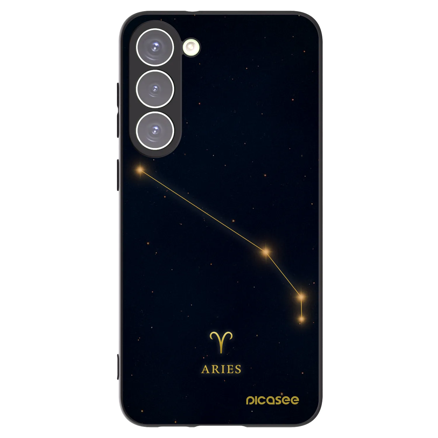 Picasee husă neagră din silicon pentru Samsung Galaxy S23+ 5G - ARIES