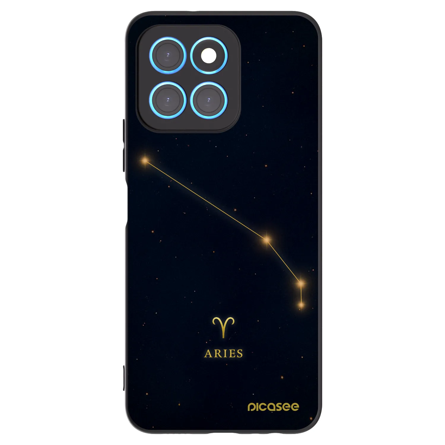 Picasee husă neagră din silicon pentru Honor X6 - ARIES