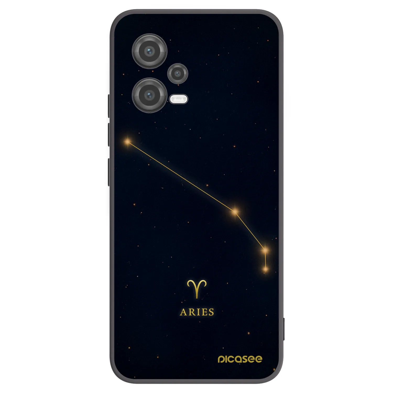 Picasee husă neagră din silicon pentru Xiaomi Poco X5 - ARIES