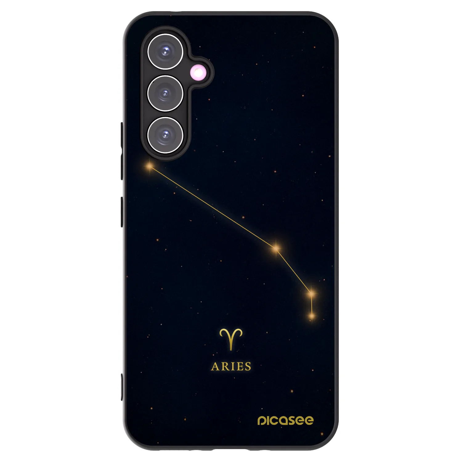 Picasee husă neagră din silicon pentru Samsung Galaxy A54 5G A546B - ARIES