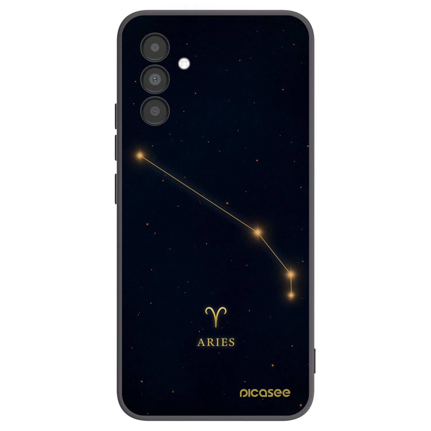 Picasee husă neagră din silicon pentru Samsung Galaxy A04s A047F - ARIES