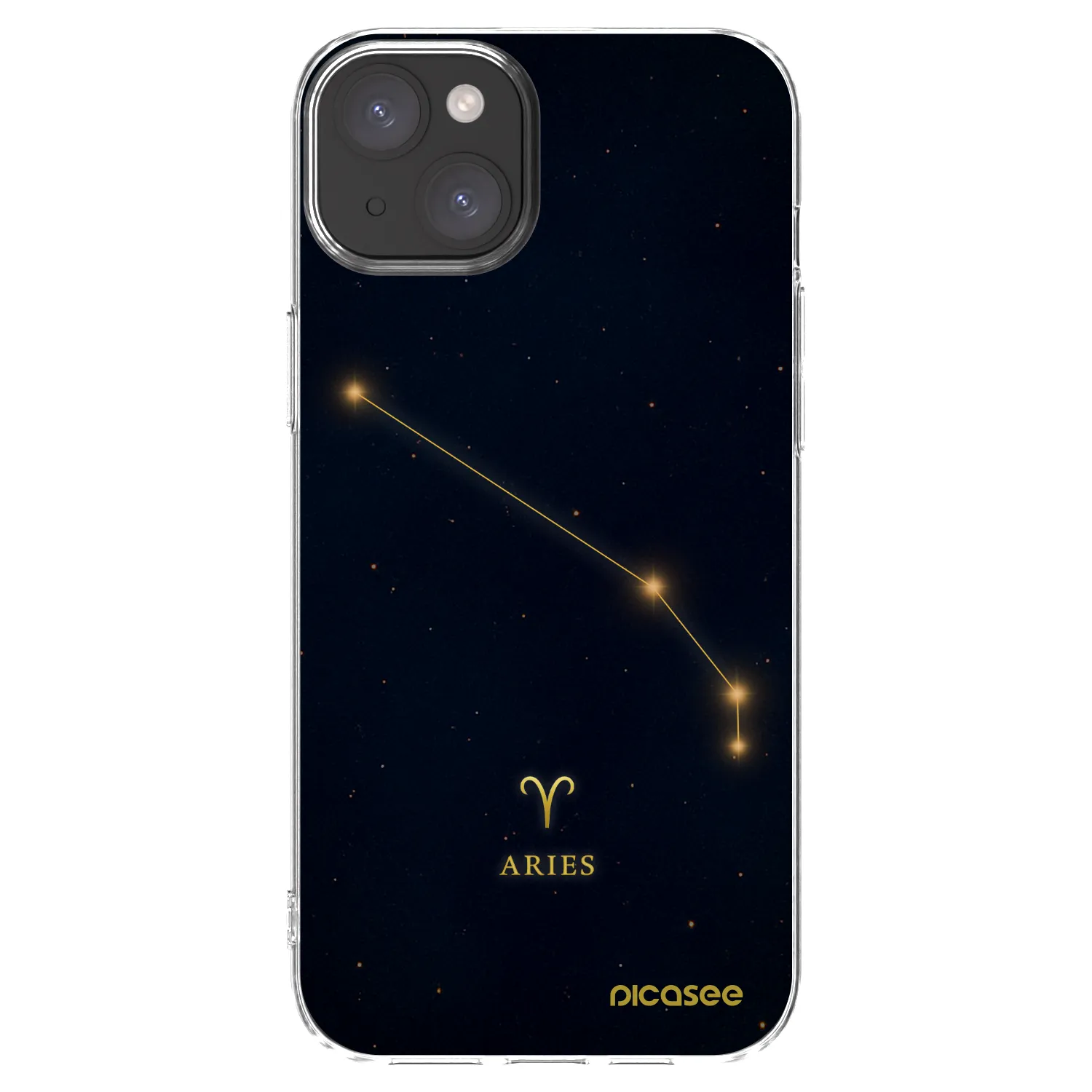 Picasee husă transparentă din silicon pentru Apple iPhone 15 Plus - ARIES