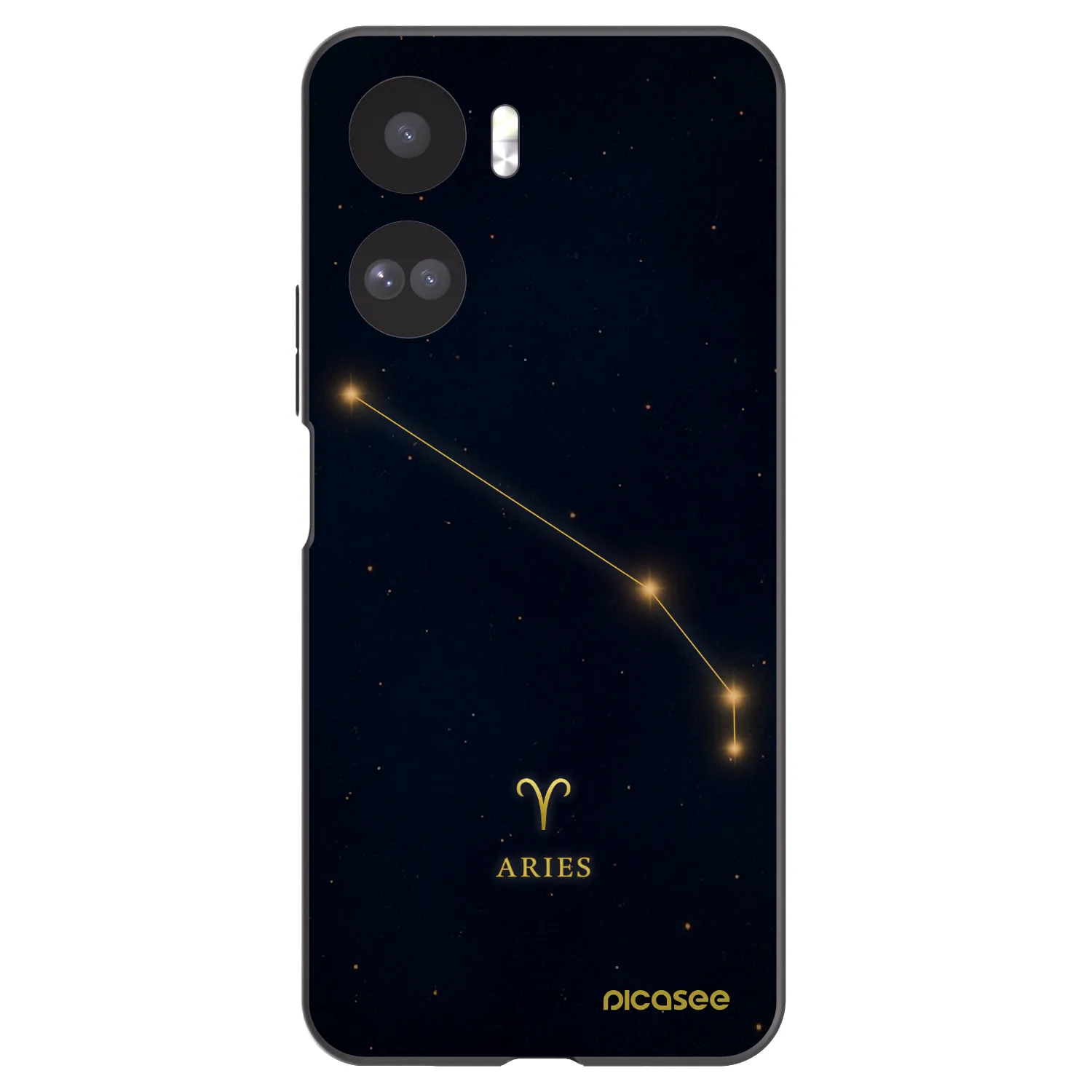 Picasee husă neagră din silicon pentru Honor 90 Lite 5G - ARIES