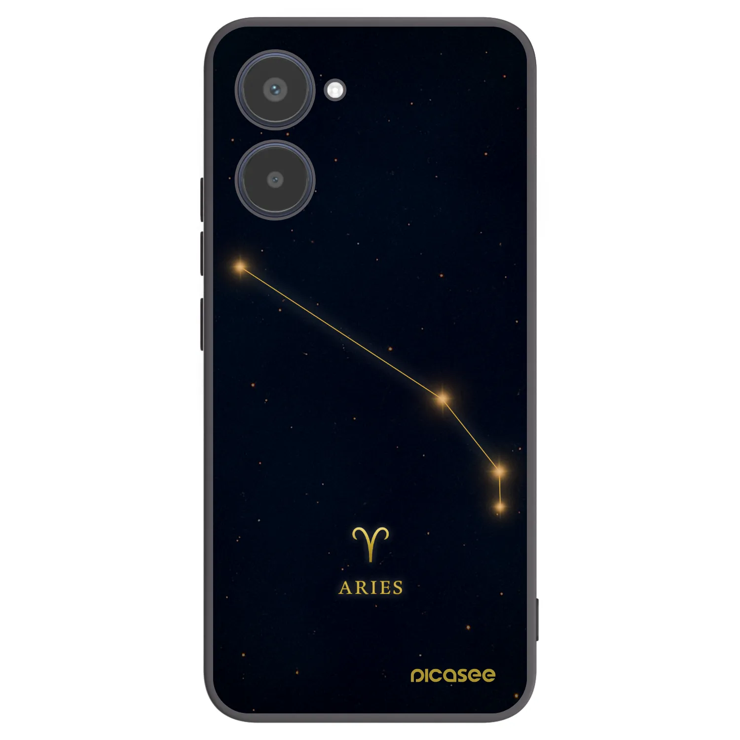 Picasee husă neagră din silicon pentru Realme 10 4G - ARIES
