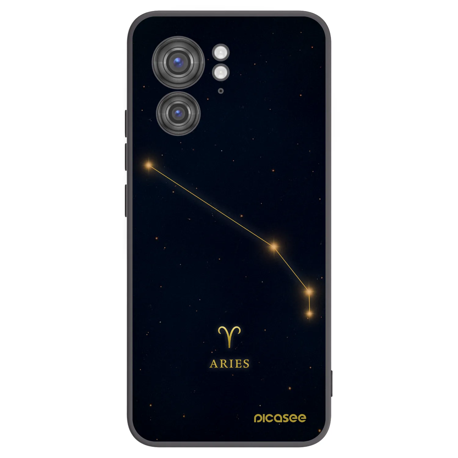 Picasee husă neagră din silicon pentru Motorola Edge 40 - ARIES