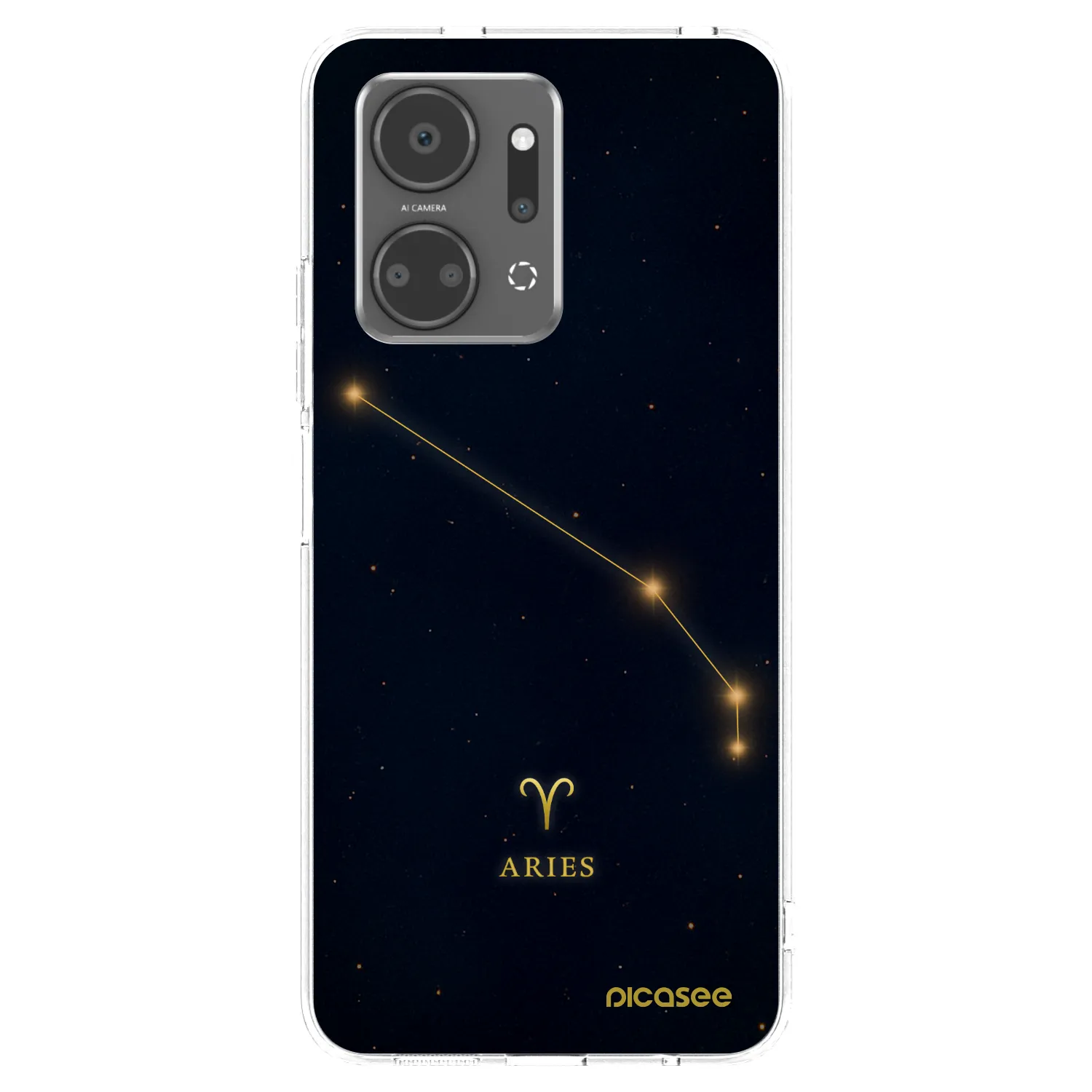 Picasee husă transparentă din silicon pentru Honor X7a - ARIES