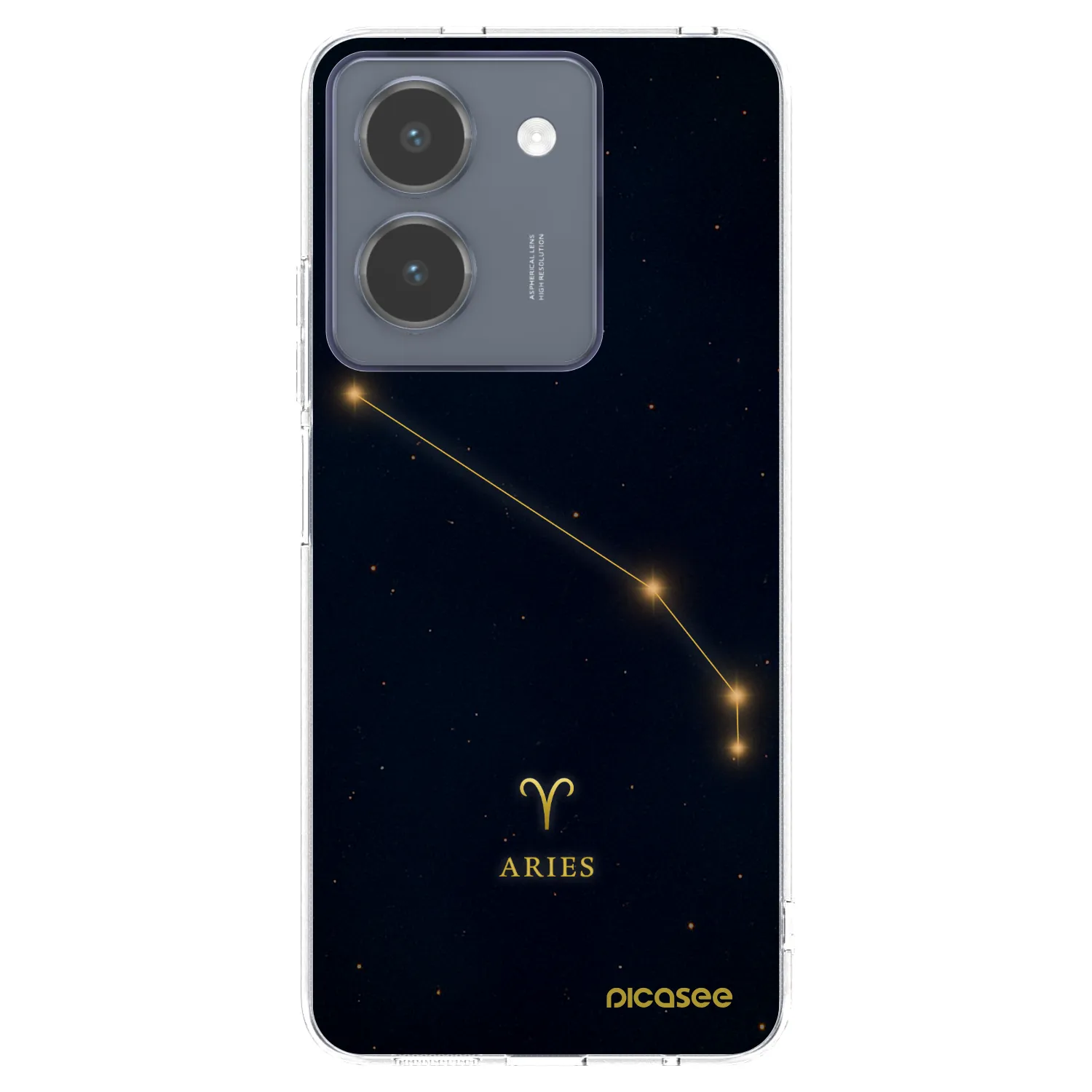 Picasee husă transparentă din silicon pentru Vivo Y36 4G - ARIES