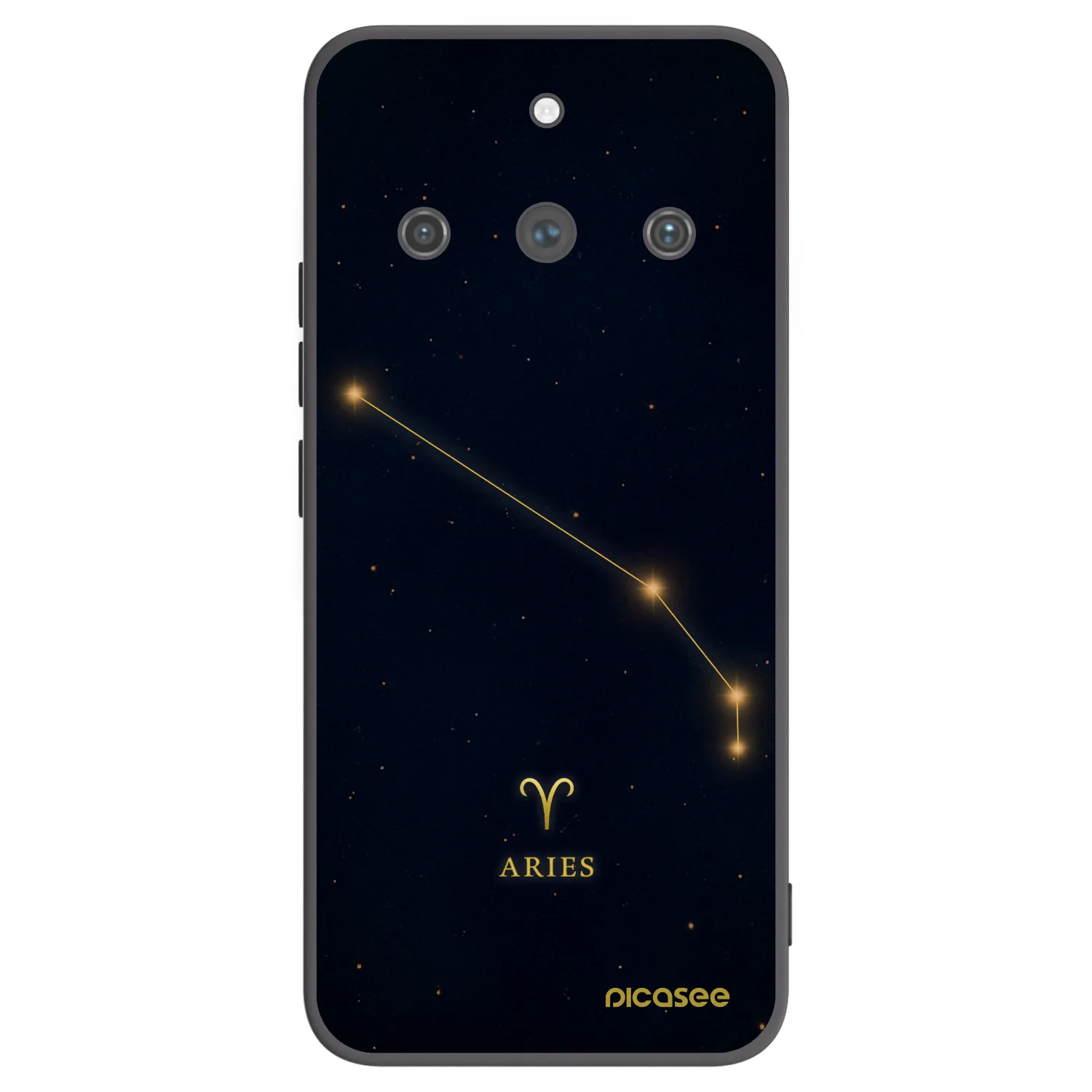Picasee husă neagră din silicon pentru Realme 11 Pro+ - ARIES