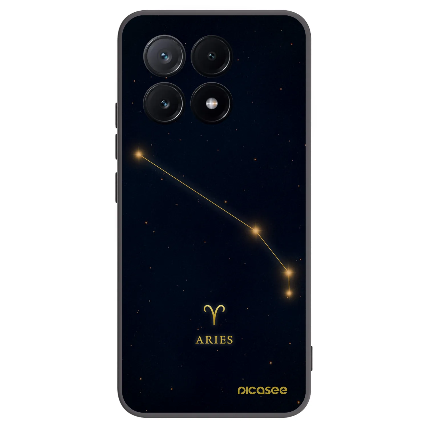 Picasee husă neagră din silicon pentru Xiaomi Poco X6 Pro - ARIES