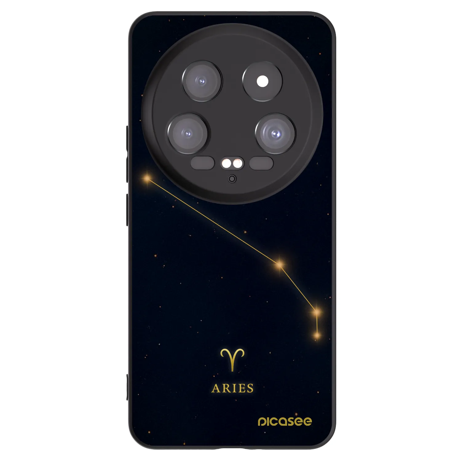 Picasee husă neagră din silicon pentru Xiaomi 14 Ultra - ARIES