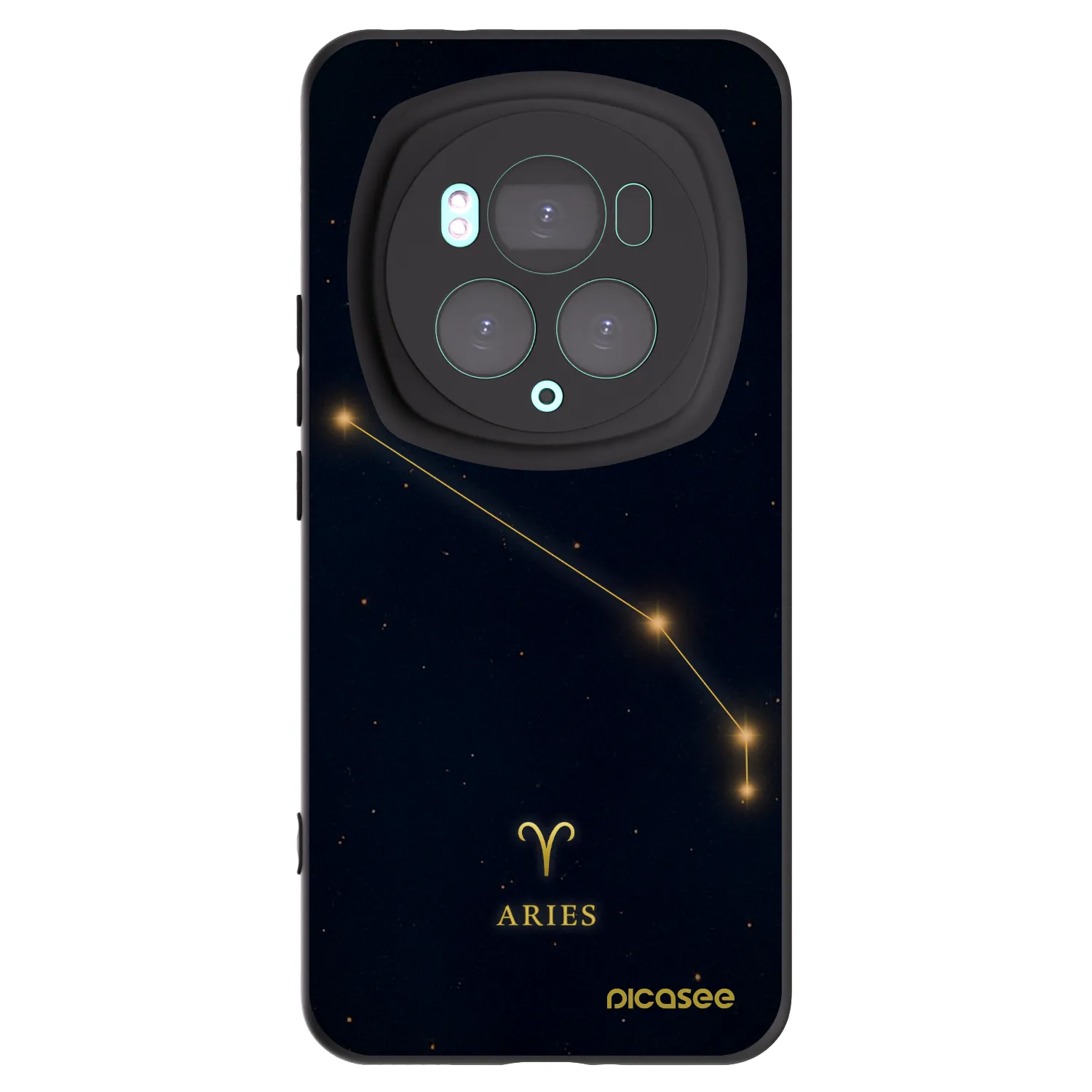 Picasee husă neagră din silicon pentru Honor Magic6 Pro - ARIES