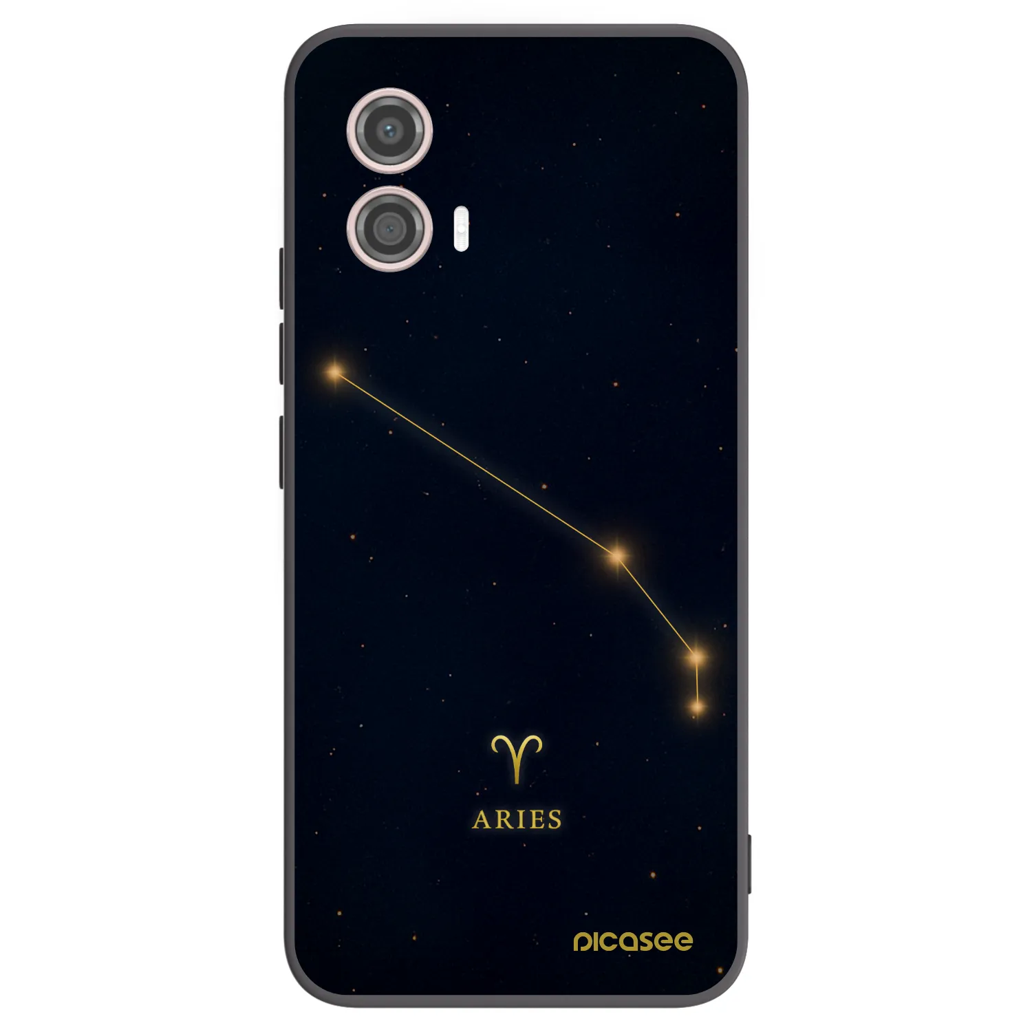 Picasee husă neagră din silicon pentru Motorola Moto G53 5G - ARIES