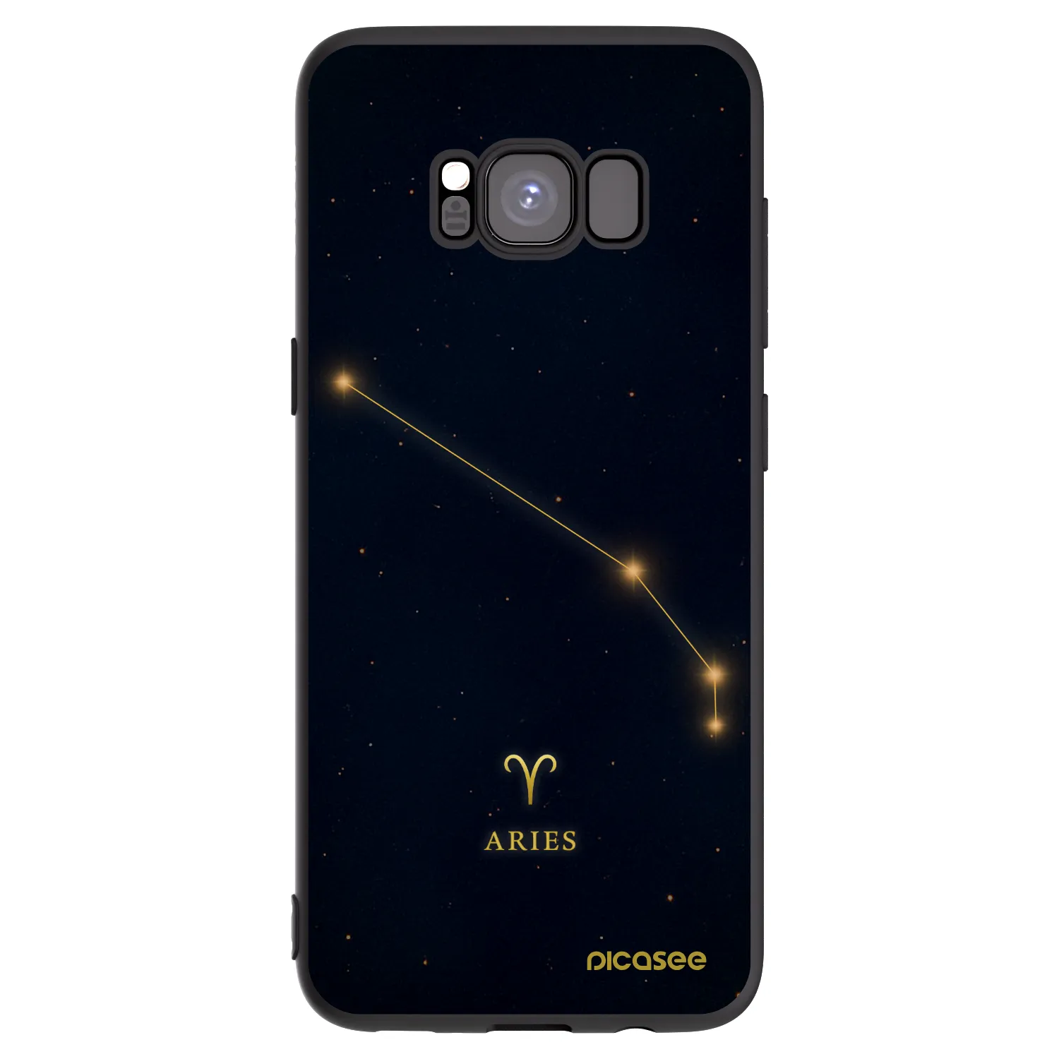 Picasee husă neagră din silicon pentru Samsung Galaxy S8 G950F - ARIES