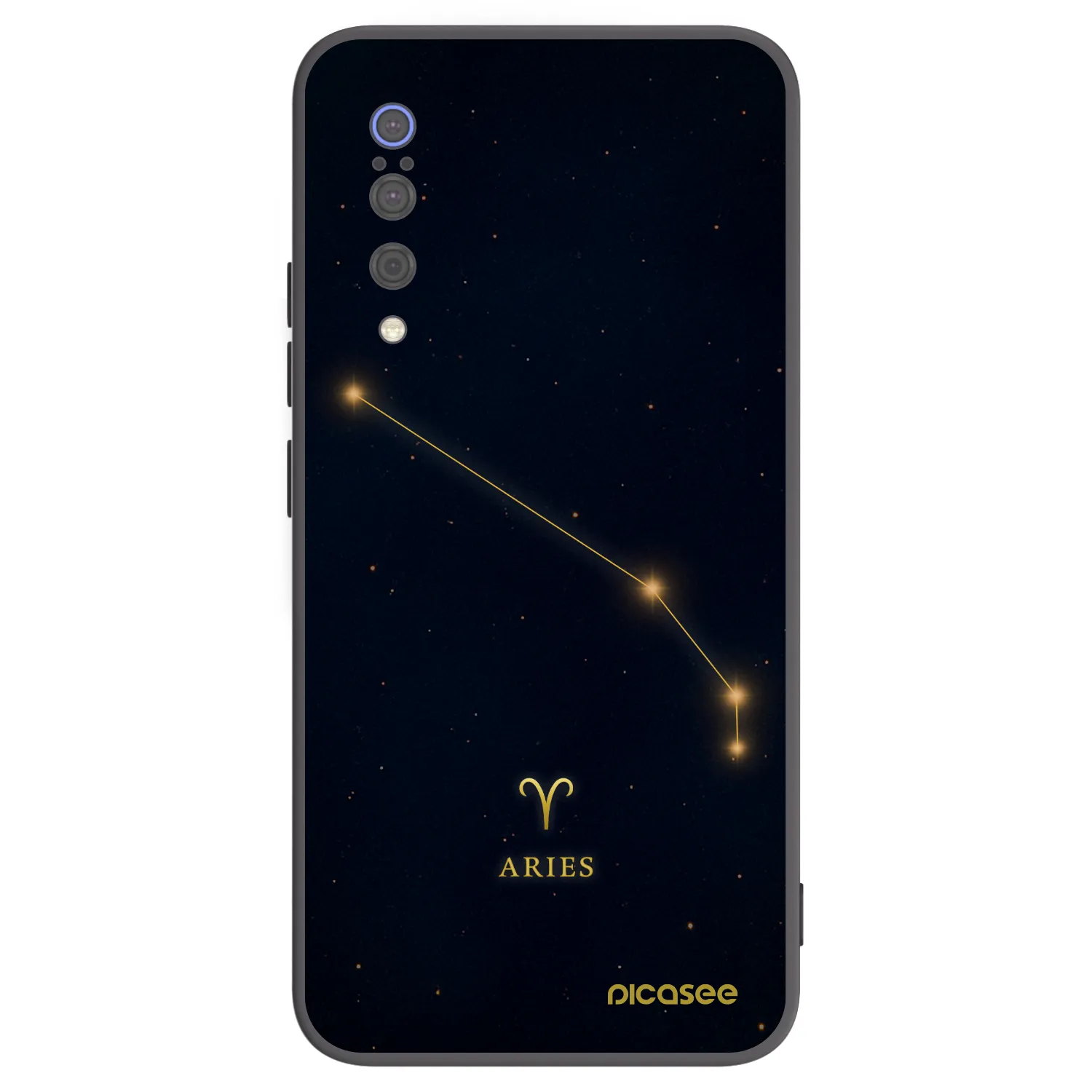 Picasee husă neagră din silicon pentru Xiaomi Mi 9 - ARIES