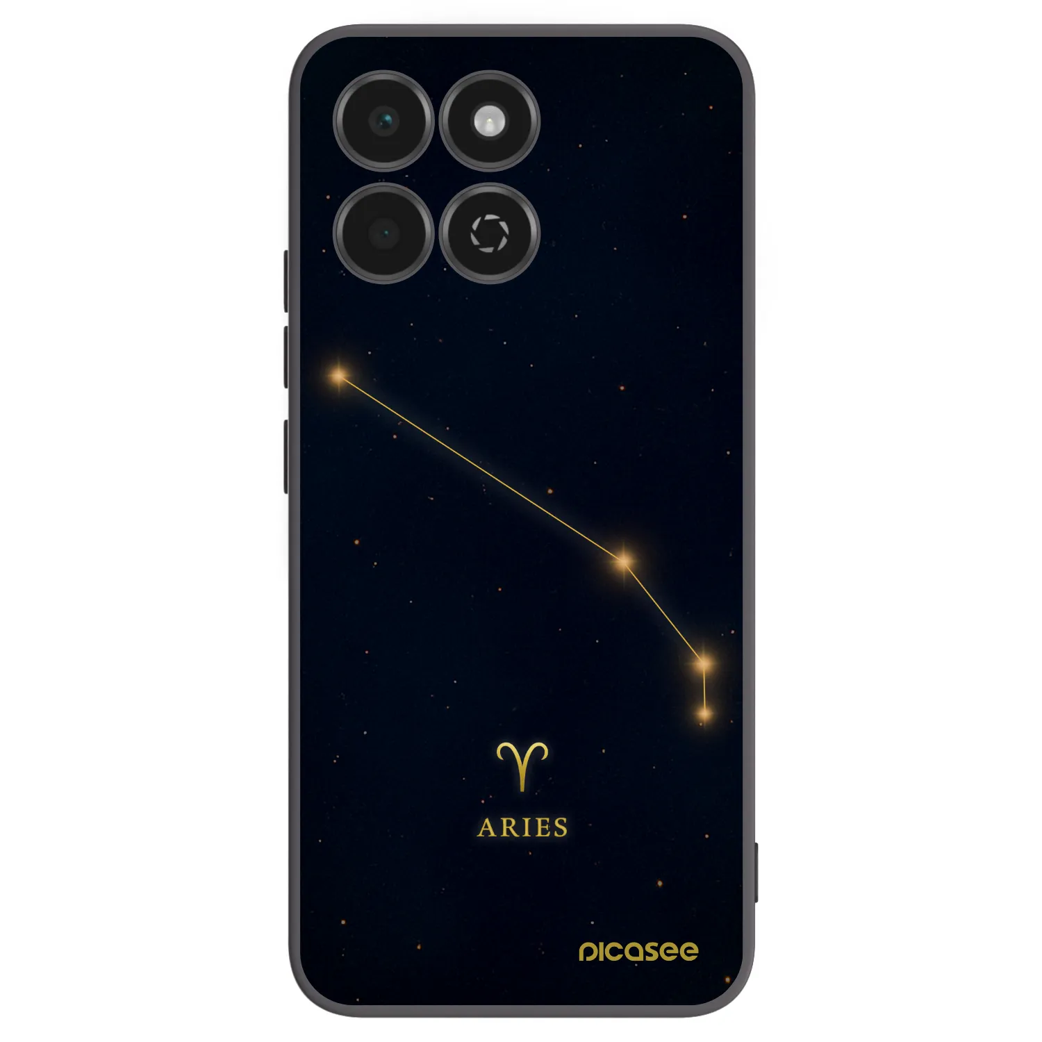 Picasee husă neagră din silicon pentru Honor 200 Smart 5G - ARIES