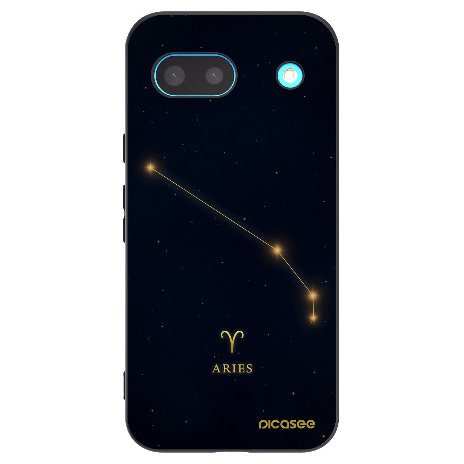 Picasee husă neagră din silicon pentru Google Pixel 8a - ARIES