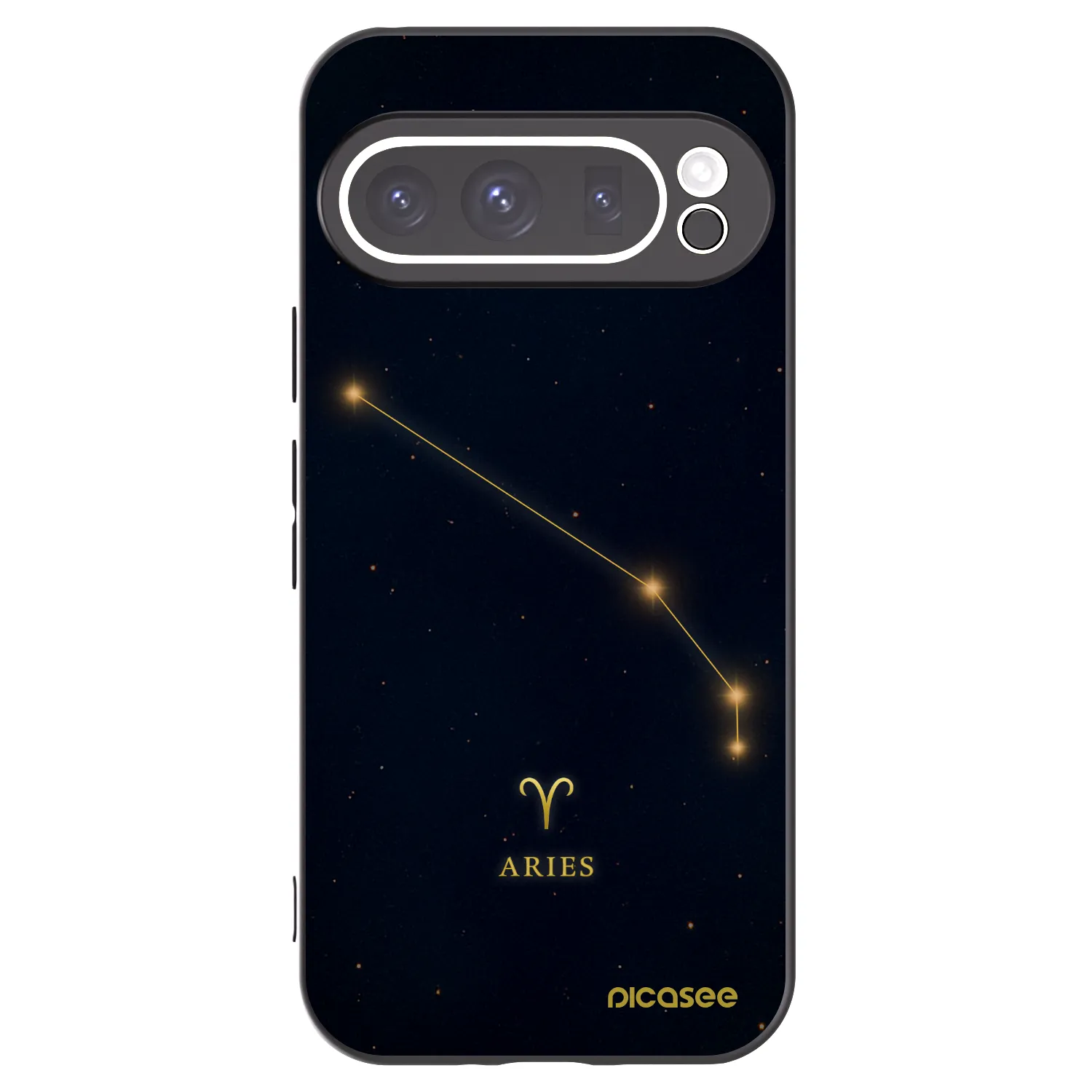Picasee husă neagră din silicon pentru Google Pixel 9 Pro - ARIES