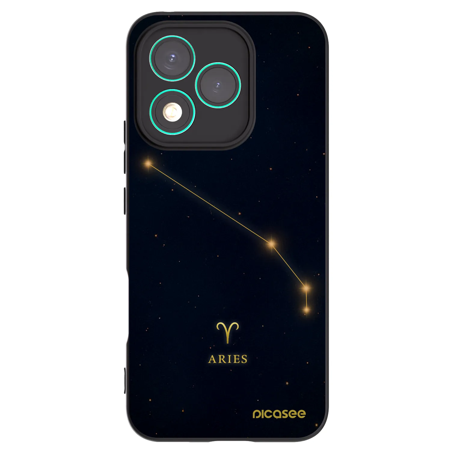 Picasee husă neagră din silicon pentru Honor 400 Lite 5G - ARIES