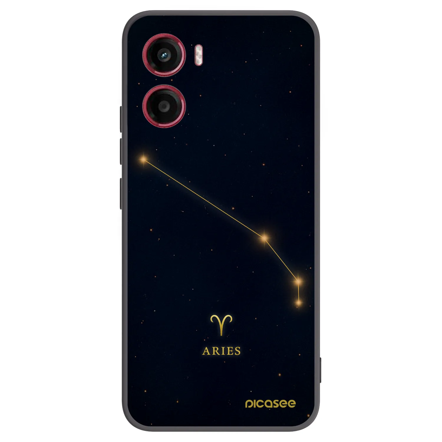 Picasee husă neagră din silicon pentru Motorola Moto G05 - ARIES