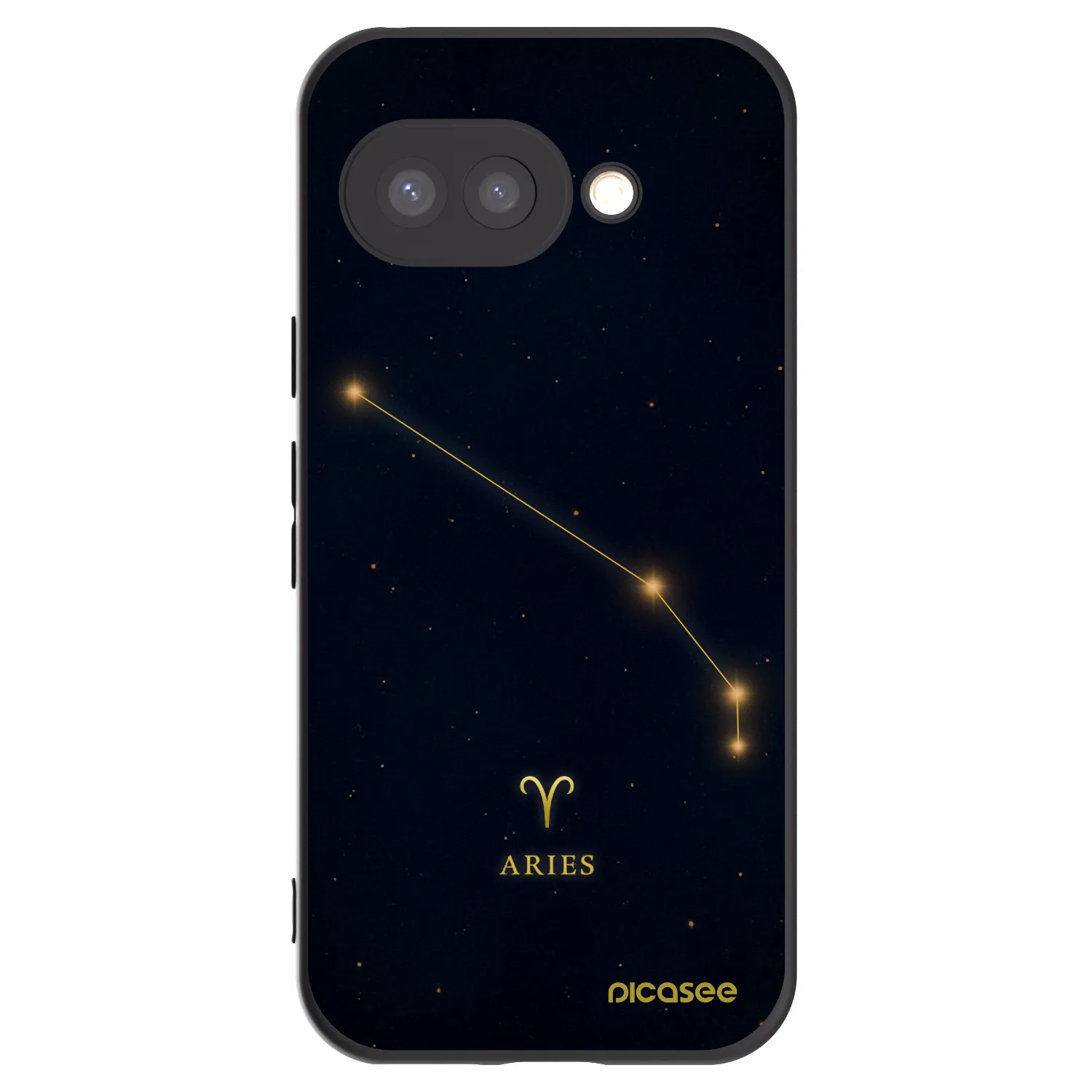 Picasee husă neagră din silicon pentru Google Pixel 9a - ARIES