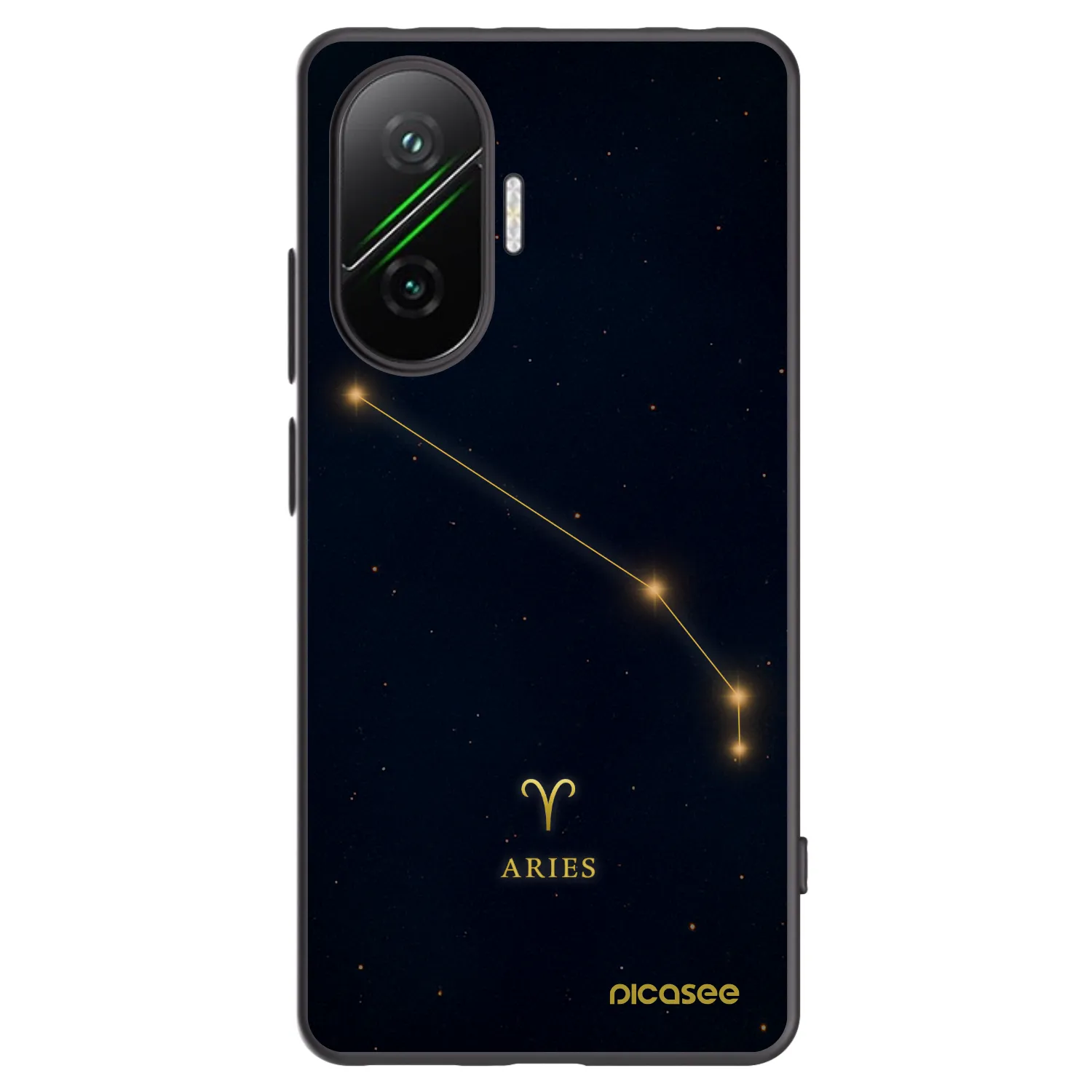 Picasee husă neagră din silicon pentru Xiaomi Poco F7 Pro 5G - ARIES